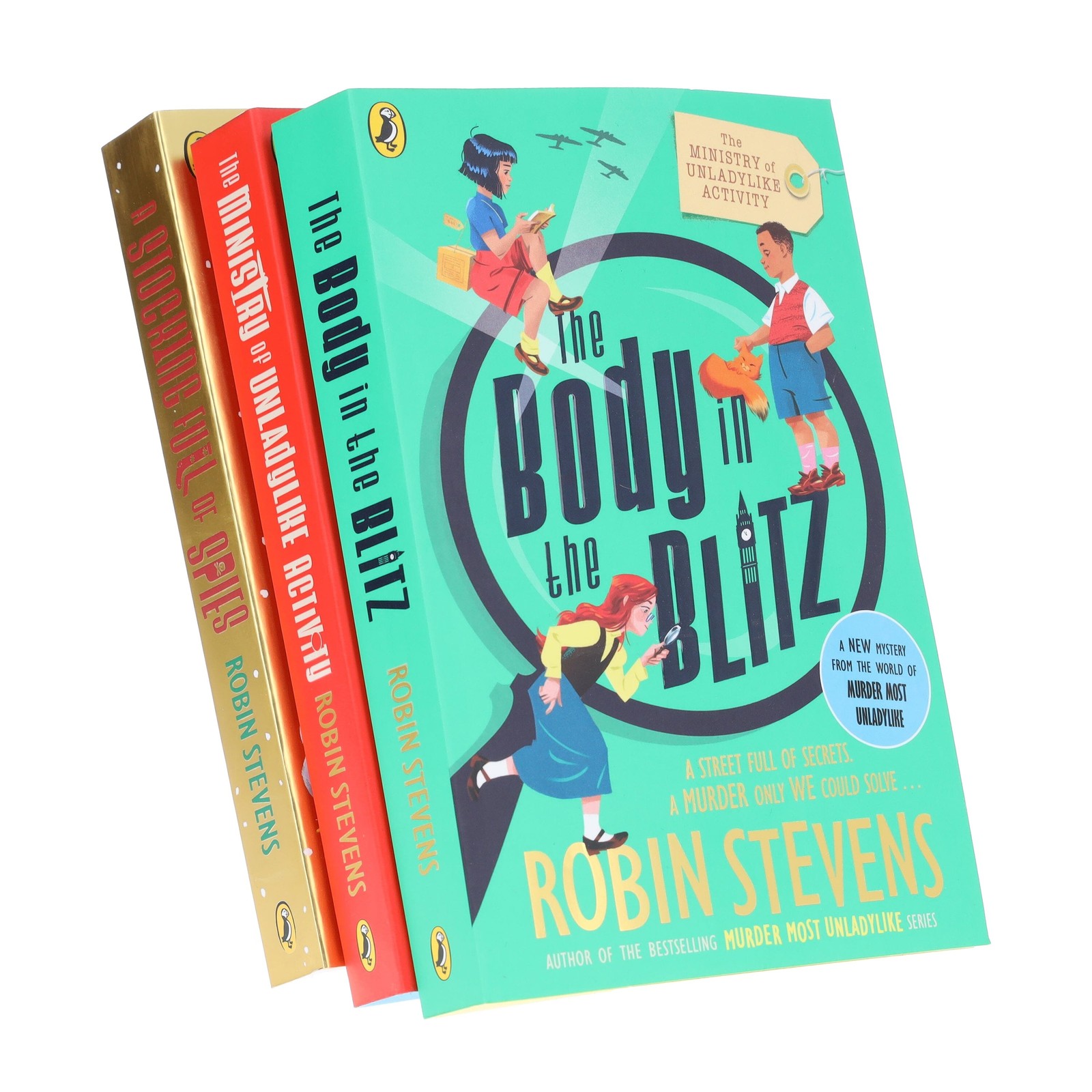 The Ministry of Unladylike Activity by Robin Stevens 3 Books Set - Ages 8-13-PB