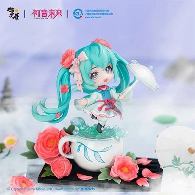 Hobby Rangers Piapro Hatsune Miku Cute Figure Chibi Anime Figure TeaParty Kawaii