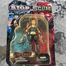 Stop vs Scum Lady Lead Action Figure Greenbrier International 2010 GI Joe Error