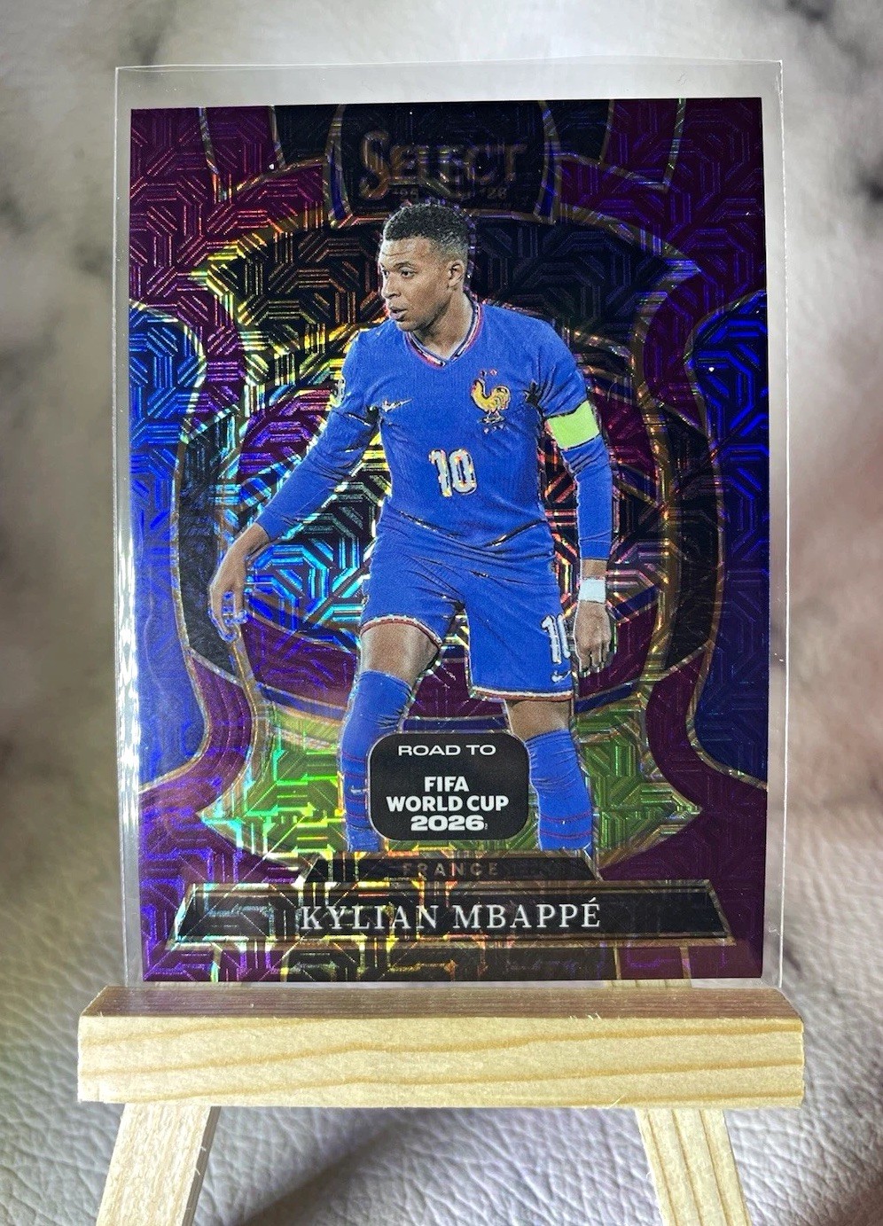 Panini 2025-26 Prizm FIFA Kylian Mbappé France Terrace Insert #80