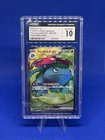 Venusaur ex 184/165 Pokemon Card 151 Pokemon Card SV2a CGC 10 Gem Mint