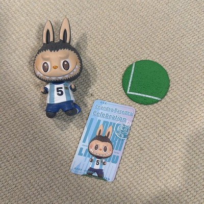 POP MART  AUTHENTIC Labubu THE MONSTERS Argentina Soccer Star [Leandro Paredes