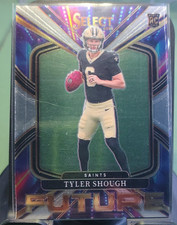 2025 Panini Select Tyler Shough #17 Select Future Rookie New Orleans Saints FB