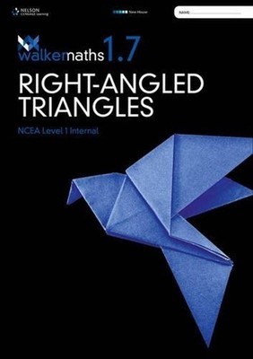 Walker Maths Senior 1.7 Right-Angled Triangles Workbook by Victoria Walker (Engl
