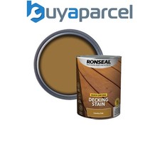 Ronseal 39084 Quick Drying Decking Stain Country Oak 5 litre RSLQDDSCO5L