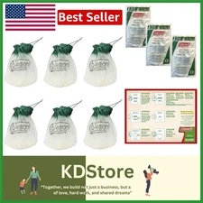 Insta-Clip Red Lantern Mantle Pack of 6 for Clear Bright Light