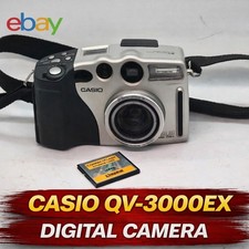 CASIO QV-3000EX Digital Camera and Record Video Pre-owned Tested