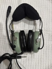 Good David Clark H10-13.4 Dual Plug - Pilot Aviation Headset - Straight Cable