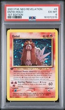2001 Pokemon Neo Revelation Entei 1st Edition Holo 6/64 PSA 6 on eBay