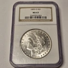 NGC MS63 1899-O Morgan Silver Dollar New Orleans Mint .