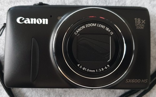 Canon PowerShot SX600HS (16 MP, 18-Fach Opt. Zoom, 7,5cm (3 Zoll) Full HD, WLAN - Bild 2 von 20