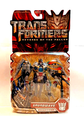 Transformers Revenge of the Fallen SOUNDWAVE Deluxe Figure 2008 - NEW Sealed!