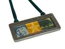 Longaberger Pewter Frame 2004 Bee Basket Tie-on