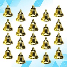  60 stücke Weihnachtsglocke Hängen Anhänger Weihnachten Goldene Glocke
