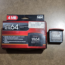 Retro-Bit Super Retro 64 Expansion Pack 4MB f...