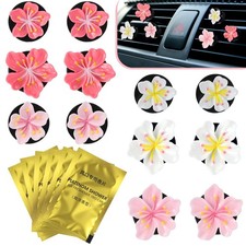 Timtin 12Pcs Cute Car Air Freshener Vent Clips Flower Air Vent Clips for Fres...