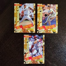 1993 Topps Commanders Of The Hill - Andy Benes, Doug Drabek & Jose Rijo