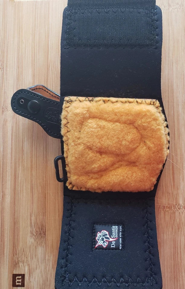 Plataforma de tobillo duro troquel para mano izquierda DeSantis con soporte de tobillo ajuste: XDs 9 mm y 0,45 nueva Foto 3 de 4