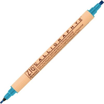 Kuretake Zig Memory System Kalligraphie Ii Marker, Babyblau, Ms-3500-031 (Packung 