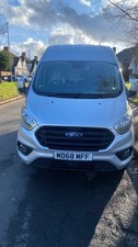 New MOt :::::2019FORD TRANSIT CUSTOM 320 TREND 2.0 SWB HIGH ROOF SILVER AIR CON