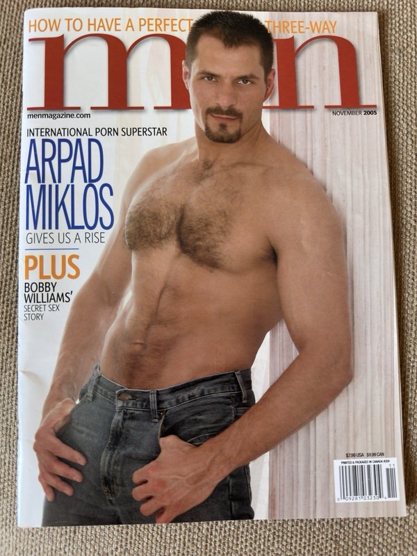Advocate MEN Nov 2005 featuring the late great ARPAD MIKLOS. Excellent Condition
