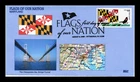 DR JIM STAMPS US COVER MARYLAND FLAGS OF OUR NATION FIRST DAY ISSUE BGC CACHET
