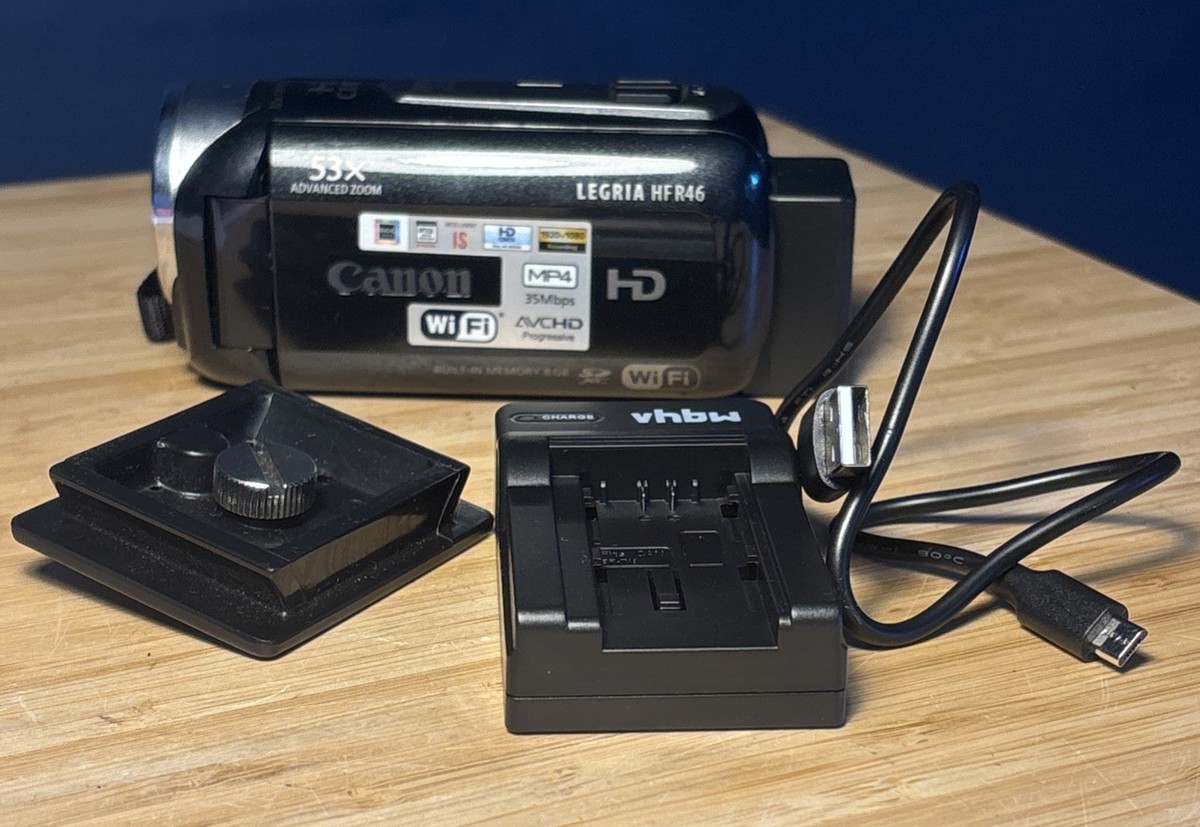 Canon Legria Wifi Canon Legria HF R46 HD WiFi 53x Zoom Build In GB