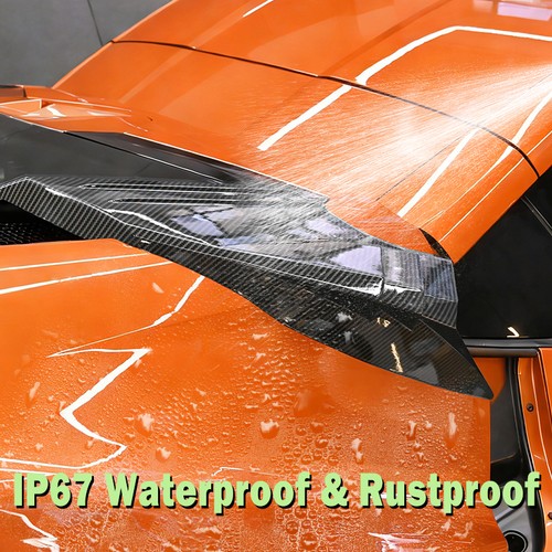 Carbon Fiber Rear Upper Intake Port Cover For 2020-2026 Corvette C8 Z51 Z06 US - Picture 6 of 13