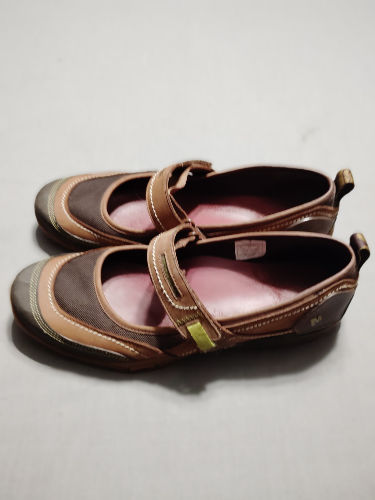 Merrell Women 10 Mimosa Emme Cocoa Mary Jane Trail Hiking Shoes Adjustable Strap image 8