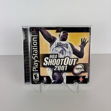 NBA ShootOut 2001 PS1 PlayStation 1 Complete CIB + Registration Card