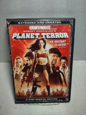 Planet Terror (DVD, 2007) Extended and Unrated Two Disc Set