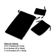 10 Pack Velvet Drawstring Gift Bags Jewelry Pouches Wedding Party Favor Bags
