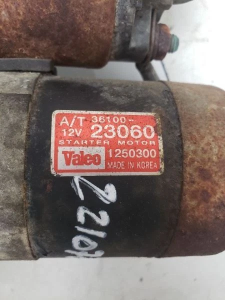 Starter Motor 4 Cylinder Fits 07-09 TUCSON 437125 - Image 2 of 4