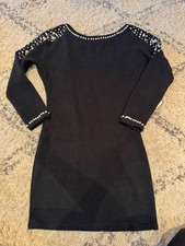 vintage pearl dress navy size 10 knitted races wedding outfit