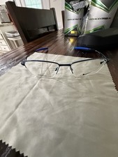 Nike Demo Rectangular Men's Eyeglasses NIKE 6045 410 54 NIKE 6045 410 54