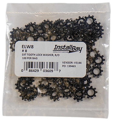 #ad Install Bay ELW8 Model ELW8 External Tooth Lock Washer 100 Pack $11.95