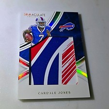 2016 Panini Immaculate Cardale Jones Premium Jumbo Gloves # 1/15 🔥 1/1 Type Rc