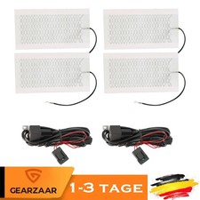 Carbon Sitzheizung Nachrüstsatz für PKW LKW BUS 4 Stück 2 Stufen Universal 12V