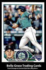 2023 Topps Update Dylan Moore #US47 Seattle Mariners MLB Baseball