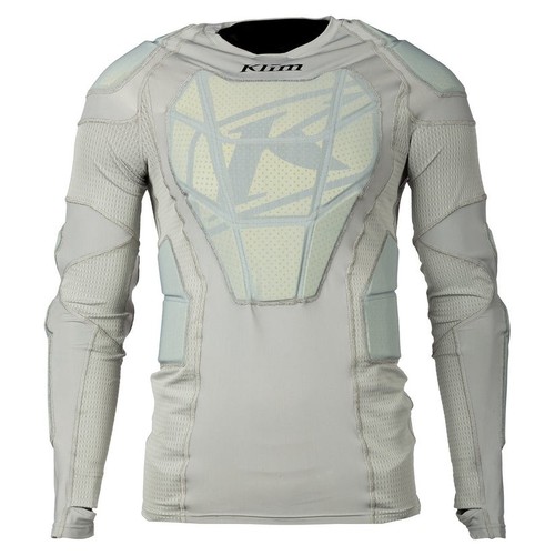 Klim Tactical Long Sleeved Moto Armor Shirt Padded Grey Men's Small - MSRP $250