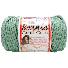 Pepperell Bonnie Macrame Craft Cord 6mmX100yd-Sage