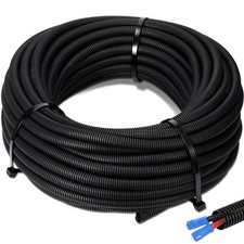 Split Wire Loom Tubing 2.5in x 5ft Automotive Split Cable Sleeves Bulk