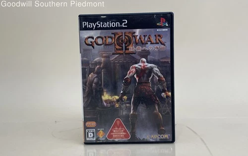 God of War 2 (Sony PlayStation 2, 2007) Japanese Import US Seller - Tested