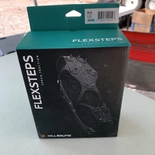 Hillsound FlexSteps Crampon Lightweight Ice Cleat Traction for Snow & Light Sz L