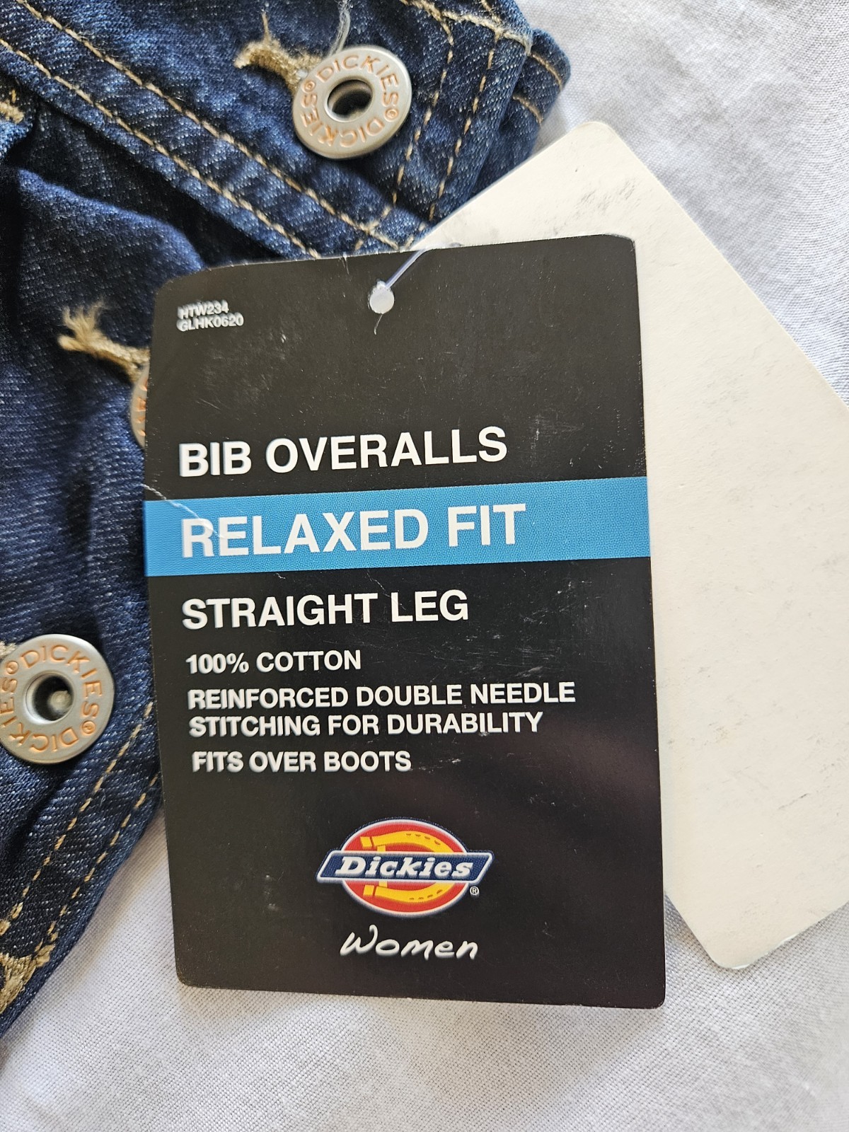 Dickies Womens Bib Overalls - second product detail image