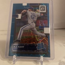 2022 Donruss Optic A.J. Alexy /35 Teal Velocity