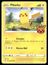 Pokemon Cards Pikachu 049/203 Trick or Trade BOOster Promo NM