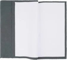 2 Pack XL 14x11" Silver Polishing Cloths – Clean 925 Silver, Gold Jewelry 