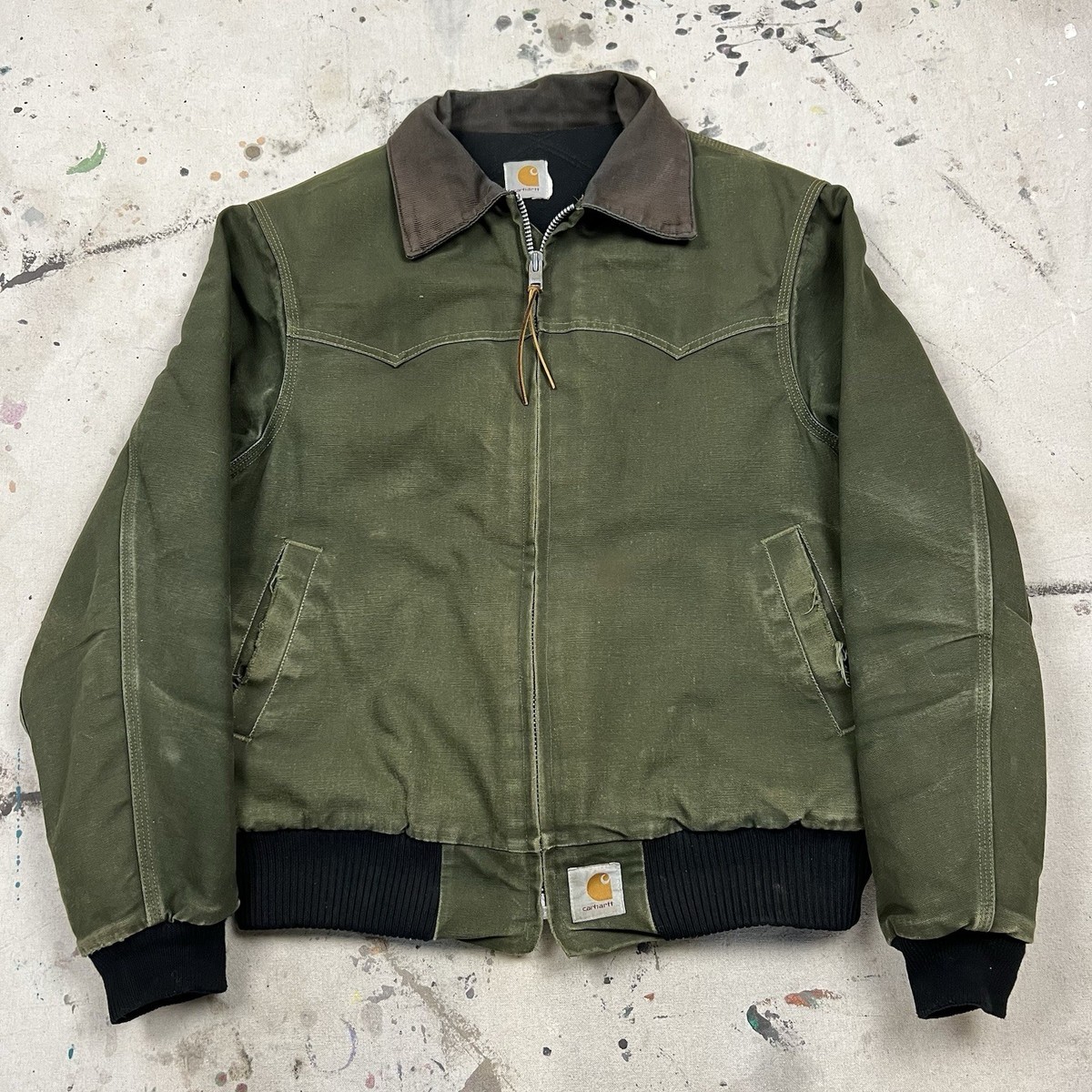 Vintage 90s Carhartt JQ2104 Santa Fe Jacket Mens Medium Workwear