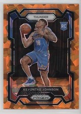 2023-24 Panini Prizm Orange Ice Prizm Keyontae Johnson #176 uk2